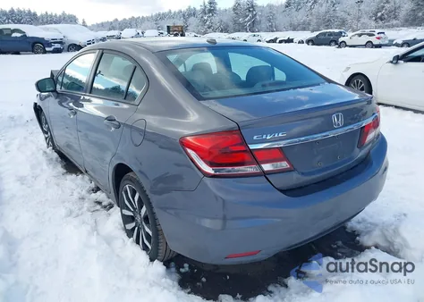 2015 Honda Civic Ex-L from USA, damaged, VIN 2HGFB2F99FH520497